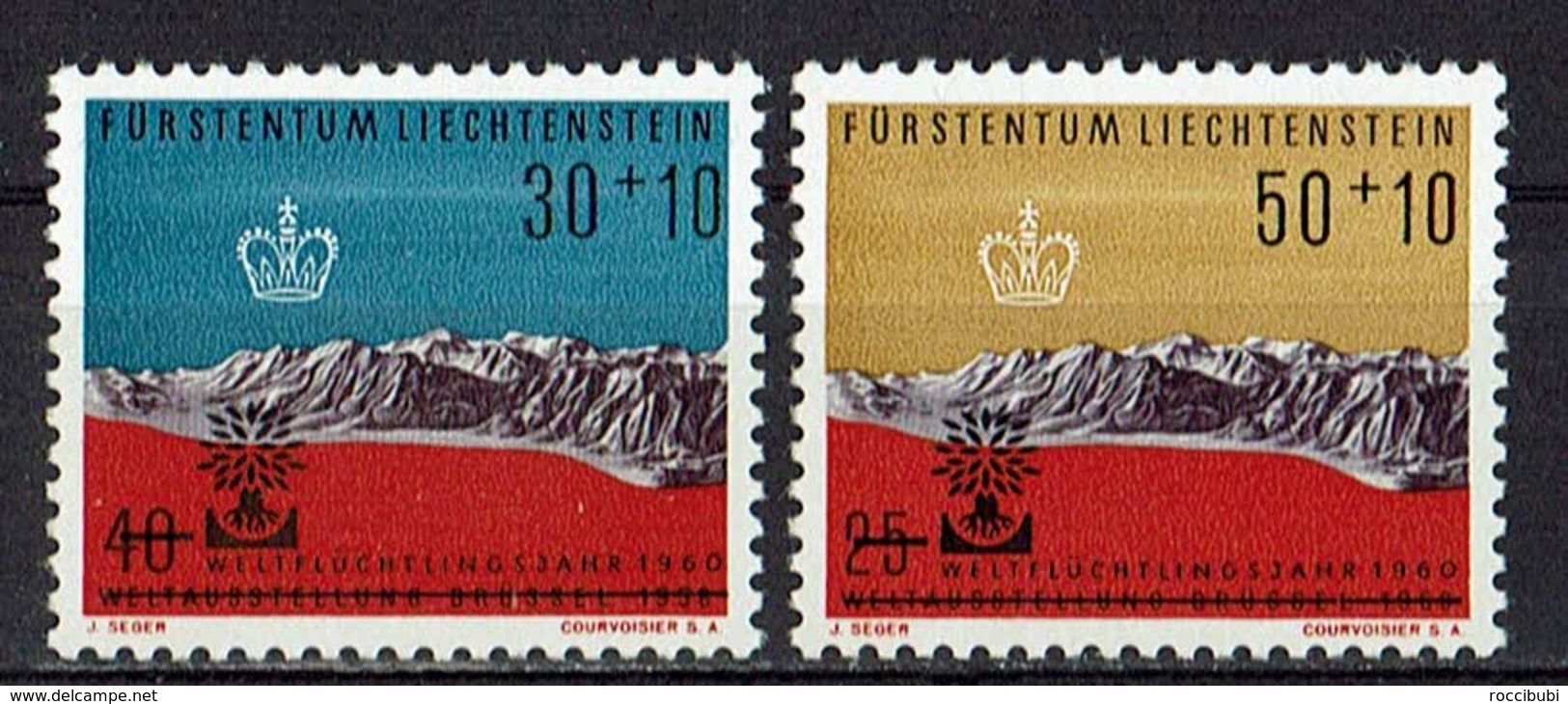 Liechtenstein 1960 // Mi. 389/390 ** - Nuovi