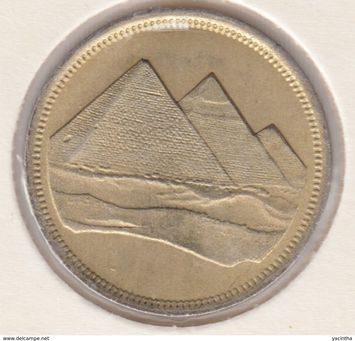 @Y@    Egypte   5  Piaster  1984    ( 3437 )  Variant - Egipto