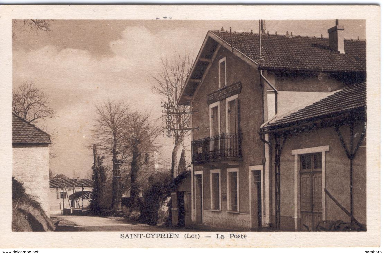 SAINT-CYPRIEN - La Poste - Sonstige & Ohne Zuordnung