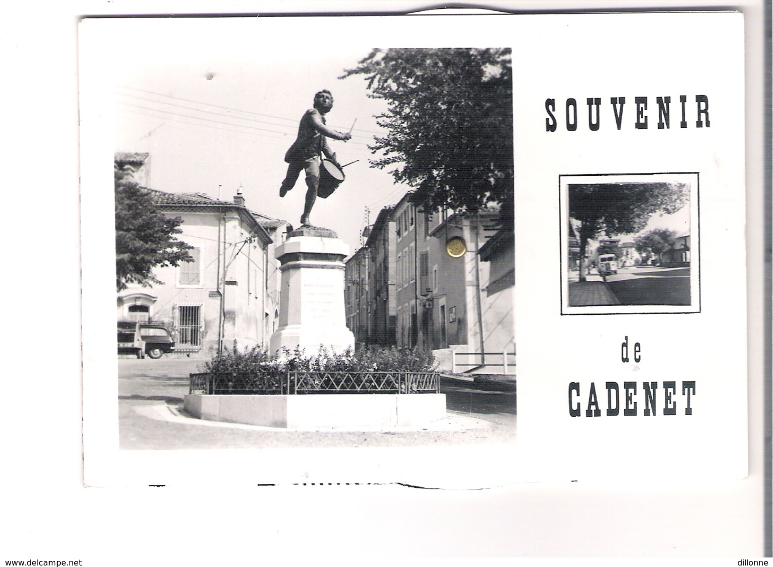 D 84  CADENET   CARTE à SYSTEME  (6 Vues) SOUVENIR De CADENET - Cadenet