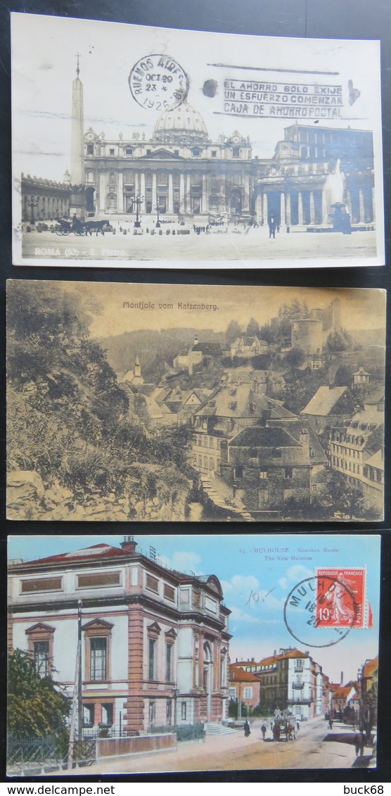Lot De 60 Cartes Postales Anciennes Et Modernes Alsace Monde - Tous Les Détails Dans La Description / See Description - 5 - 99 Cartes