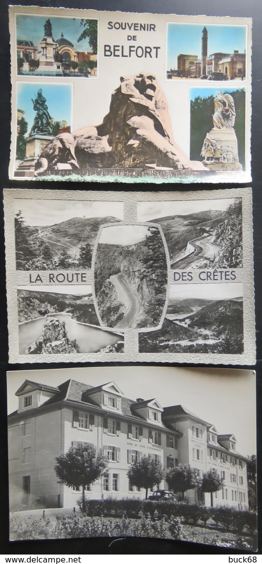 Lot de 60 cartes postales anciennes et modernes Alsace Monde - tous les détails dans la description / see description