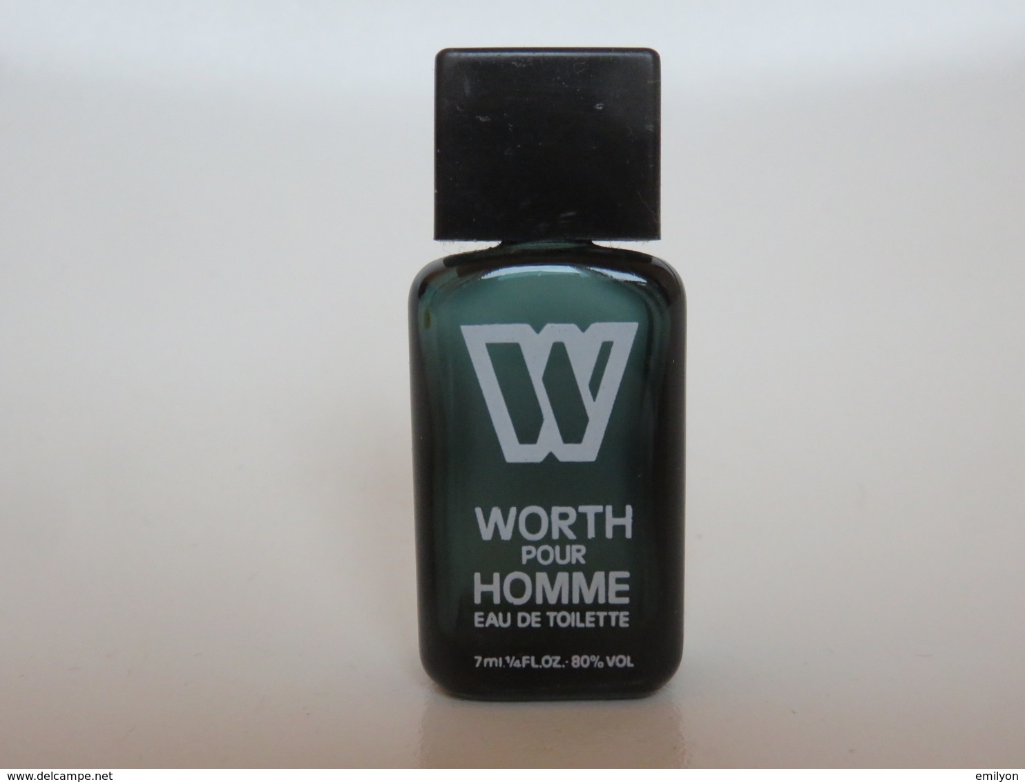 Worth Pour Homme - Eau De Toilette - 7 ML - Miniaturen Herrendüfte (ohne Verpackung)