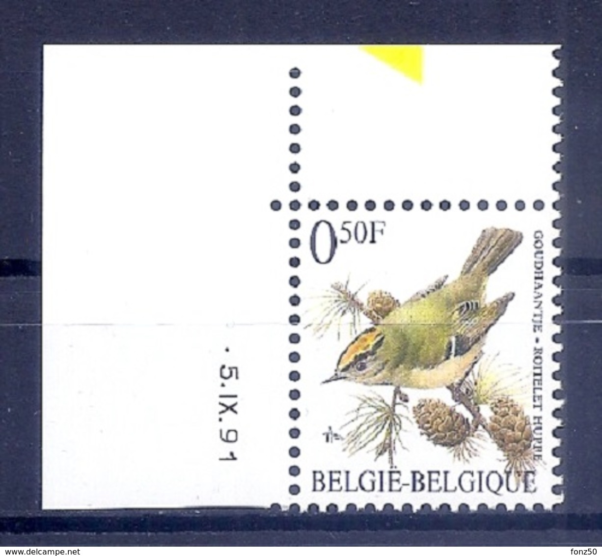 119 * BUZIN Datumstrook * Nr 2424 * 5-9-91 * Postfris Xx * WIT PAPIER - 1985-.. Oiseaux (Buzin)