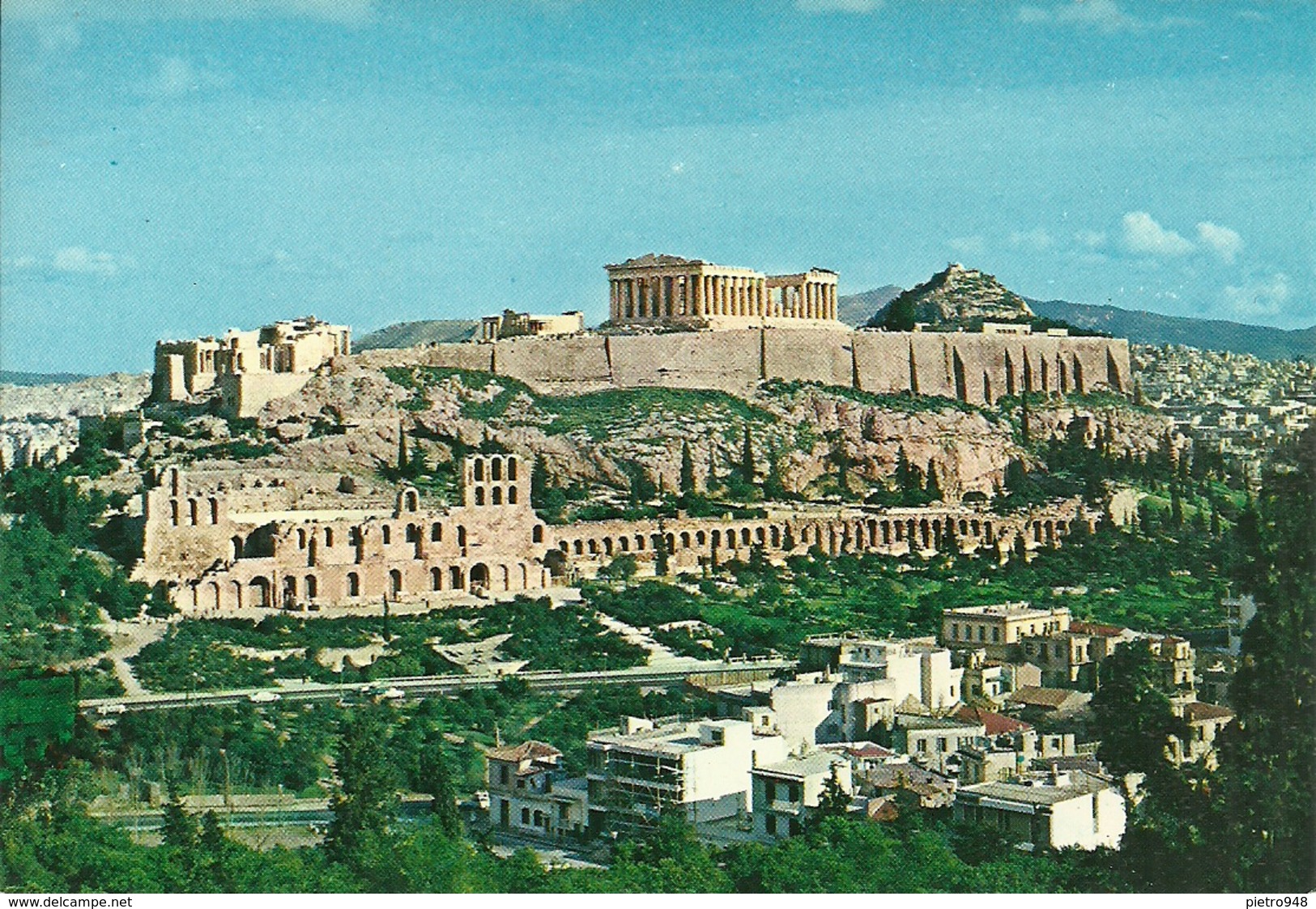 Athenes, Athens (Atene, Grecia) The Akropolis, L'Acropole, L'Acropoli - Grecia