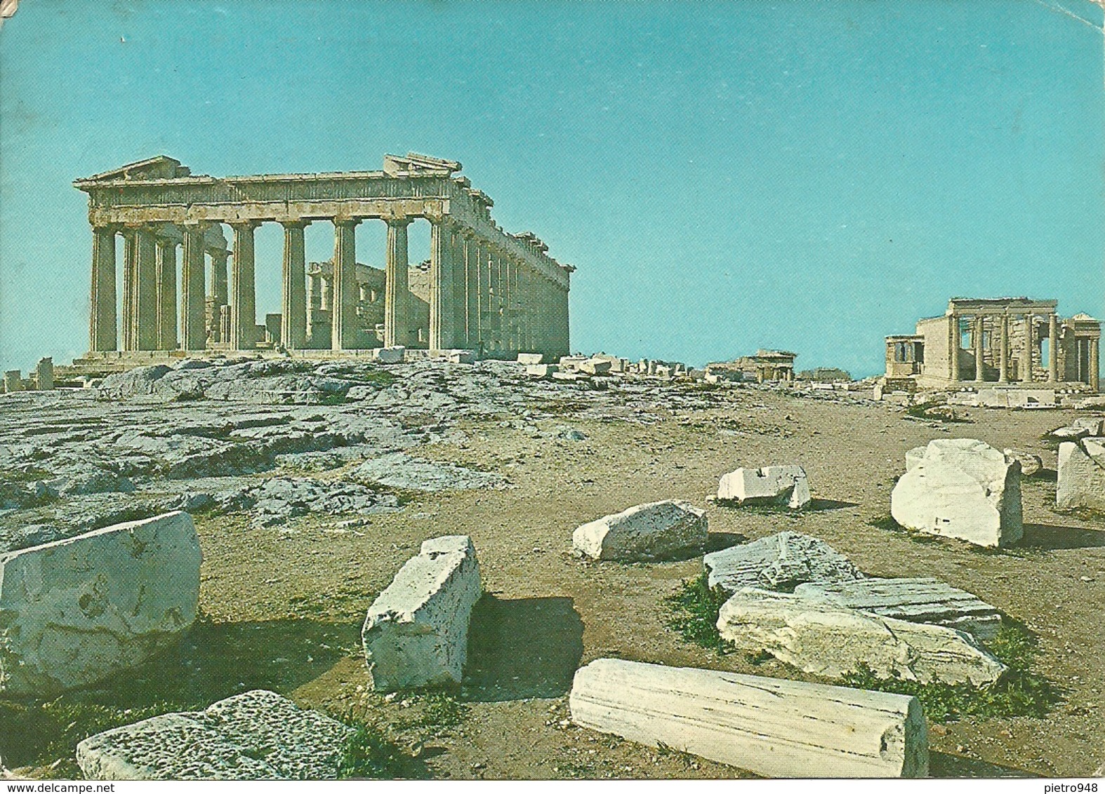 Athenes, Athens (Atene, Grecia) Parthenon Et Erechtheion, Partenone Ed Erecteion - Grecia