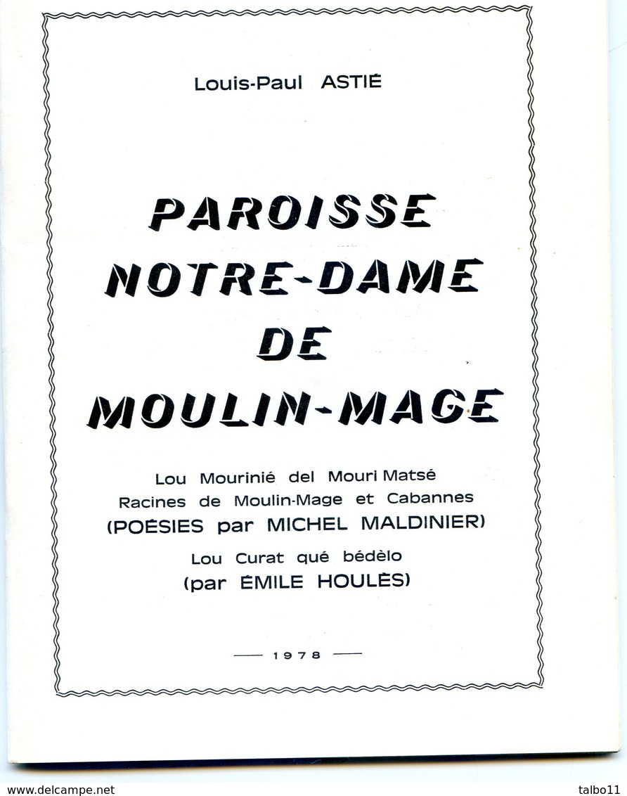 Petit Opuscule De 56 Pages - 81 - Paroisse Notre Dame De Moulin Mage - Andere & Zonder Classificatie