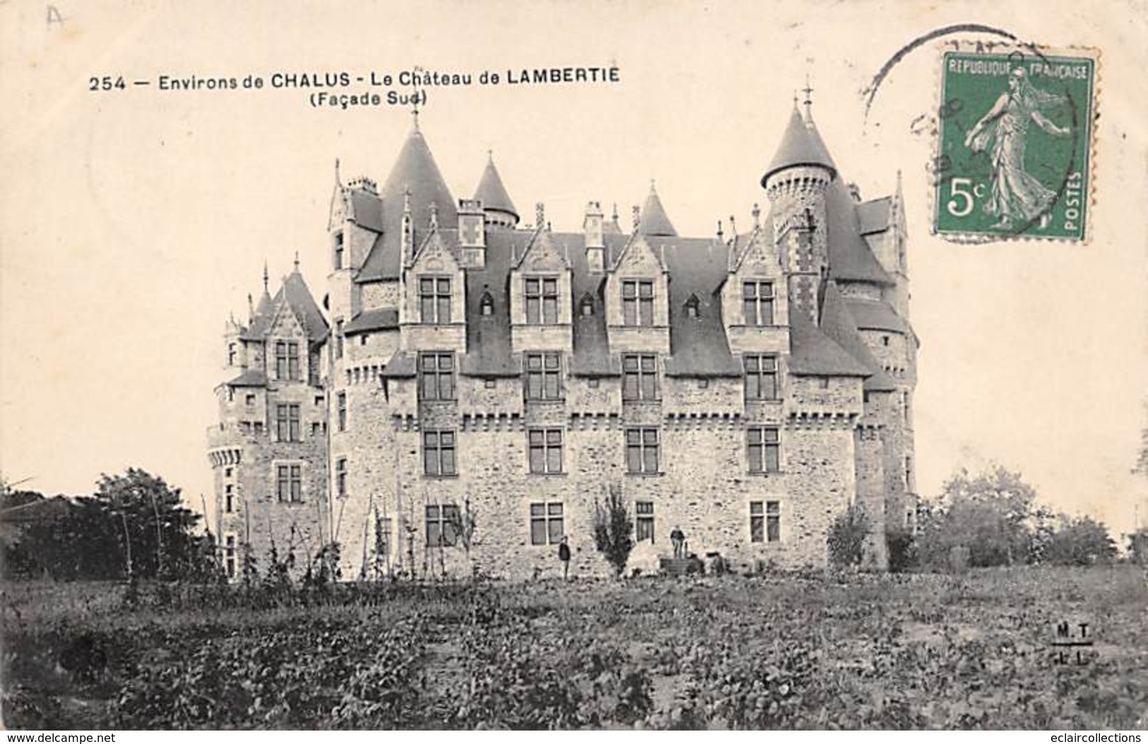 Miallet    24           Château De Lambertie        (voir Scan) - Andere & Zonder Classificatie