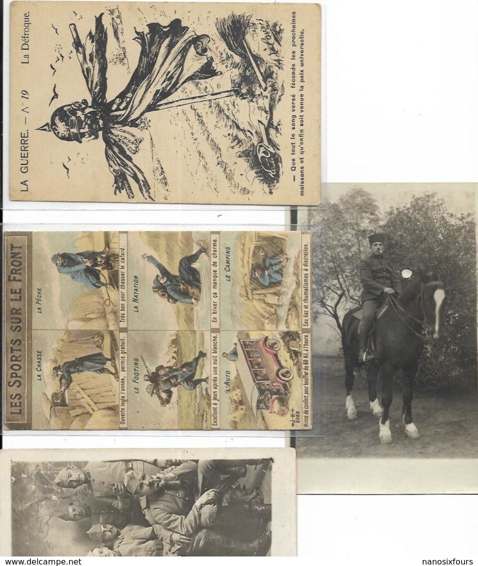 LOT DE 95 CARTES OU PHOTOS MILITAIRES DIVERS. A VOIR