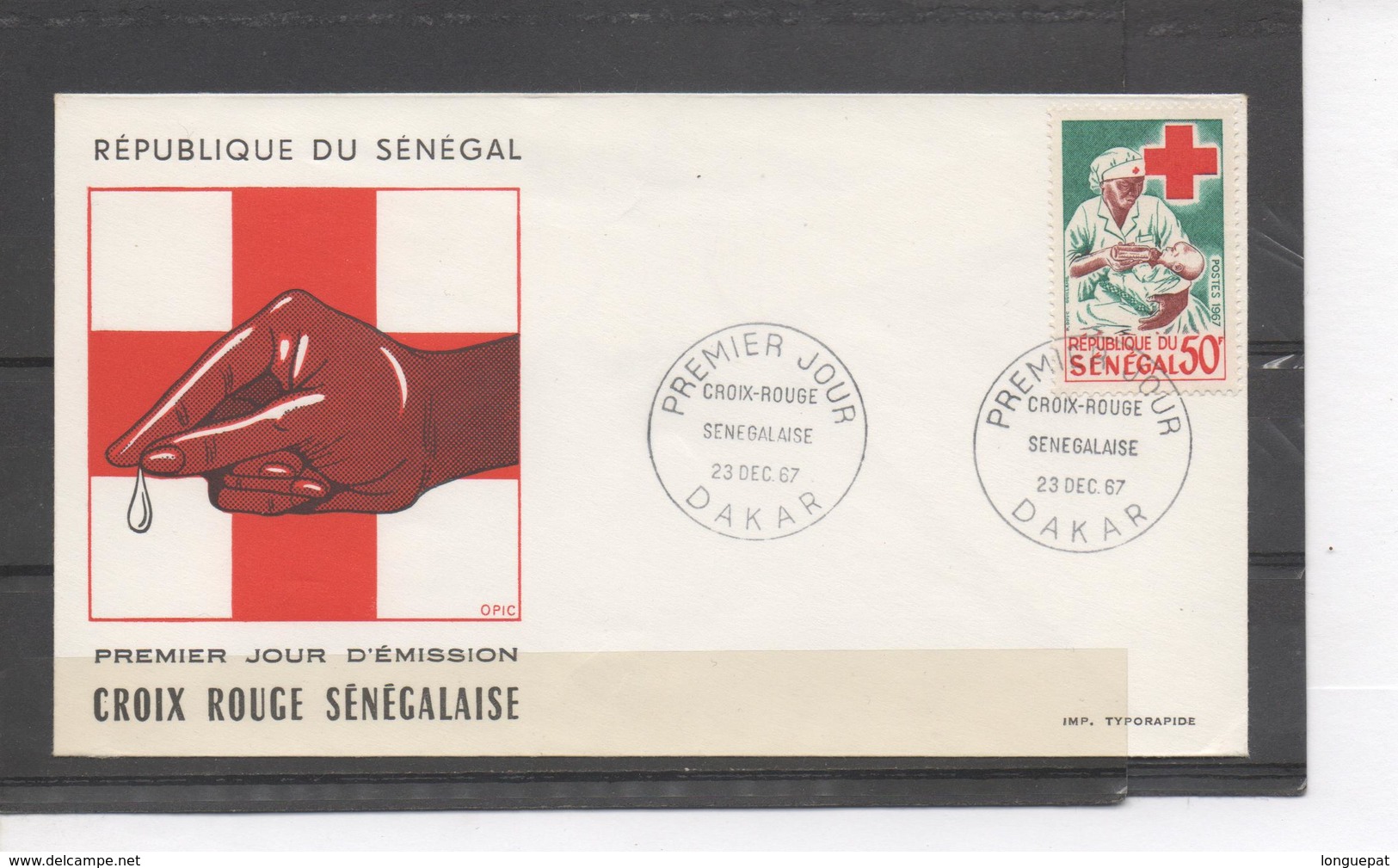 SENEGAL - Croix-Rouge  Sénégalaise : Infirmière Et Enfant - Femmes - - Senegal (1960-...)