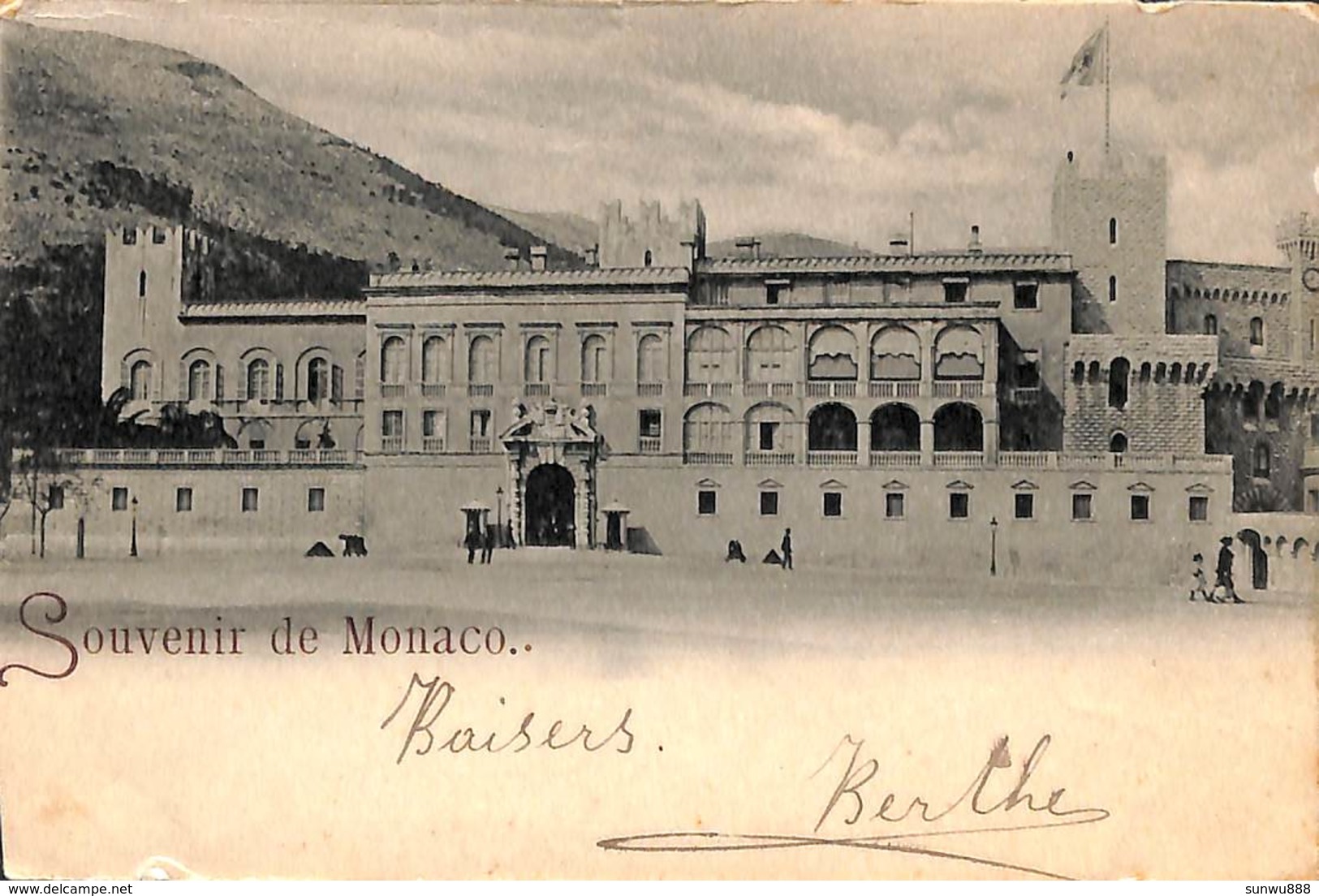 Souvenir De Monaco (précurseur 1899) - Palais Princier