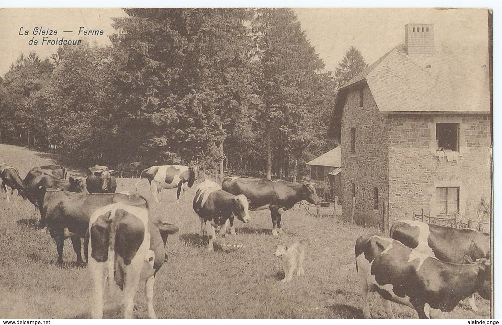 La Gleize - Ferme De Froidcour - Edid Ch. Fonzé-Bayar - Legia - Stoumont