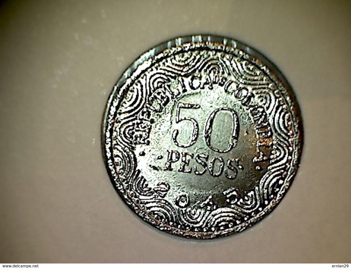 Colombie 50 Pesos 2015 - Colombia