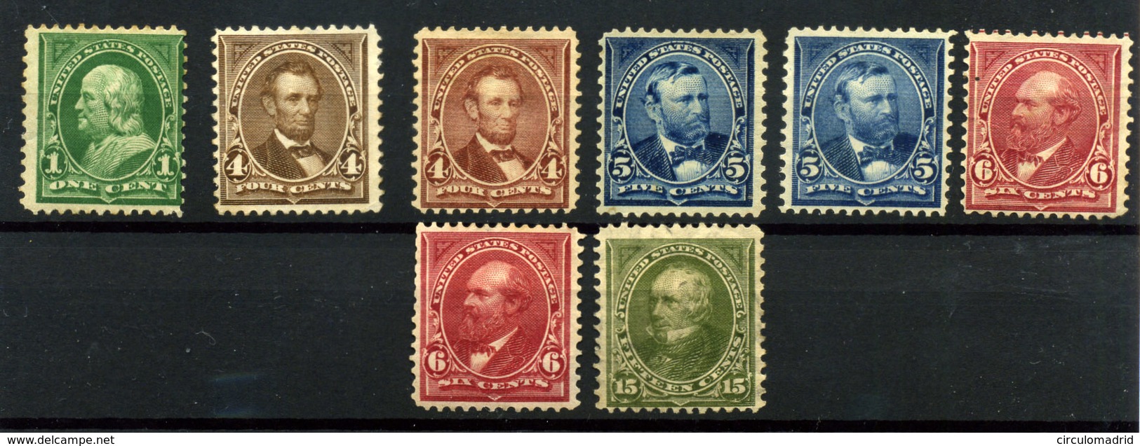 Estados Unidos Nº 123/26. Y 128. Años 1898-1899 - Unused Stamps