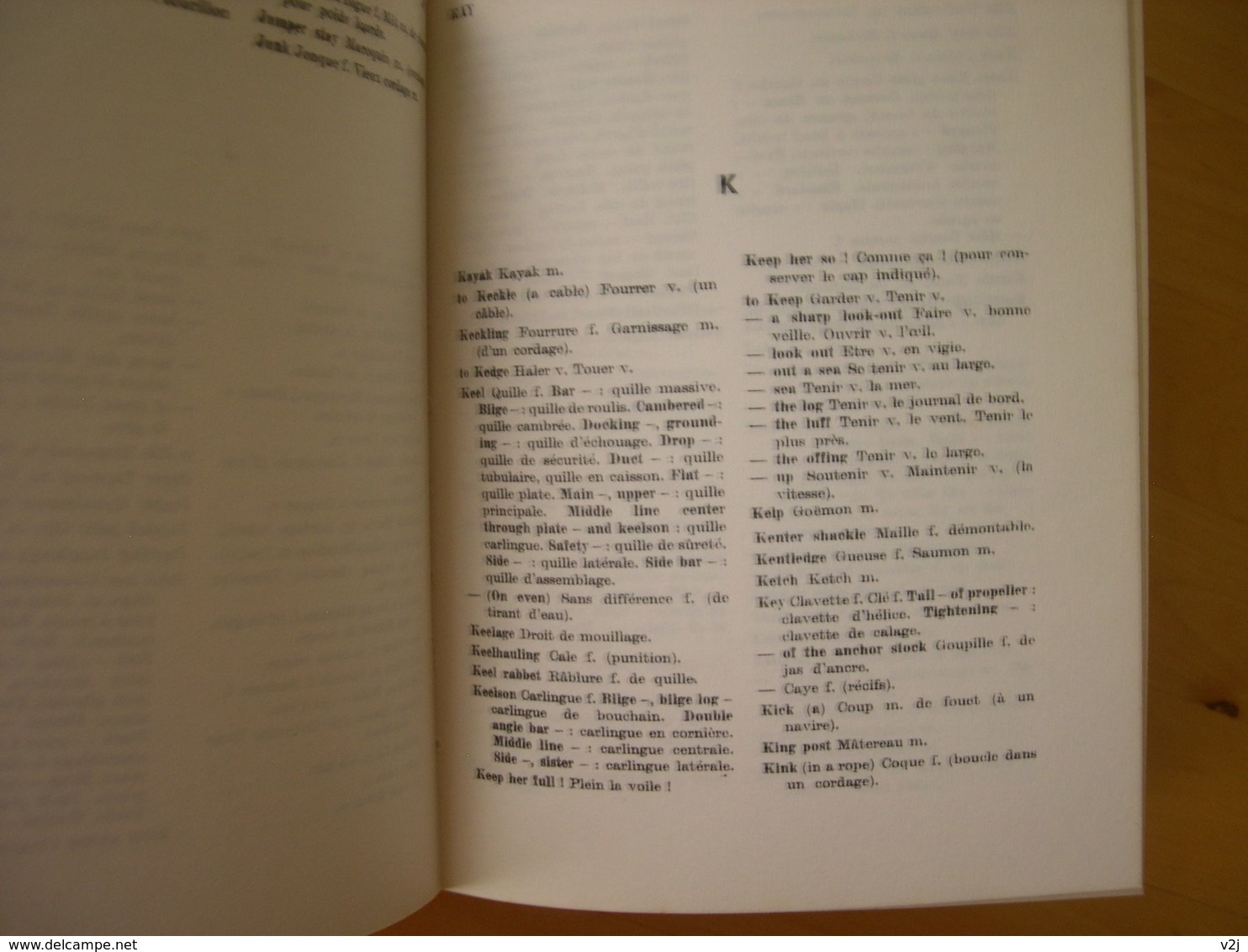 Dictionnaire Anglais-Francais Et Francais Anglais Des Termes Et Locutions Maritimes/ Marine Marchande - Encyclopédies