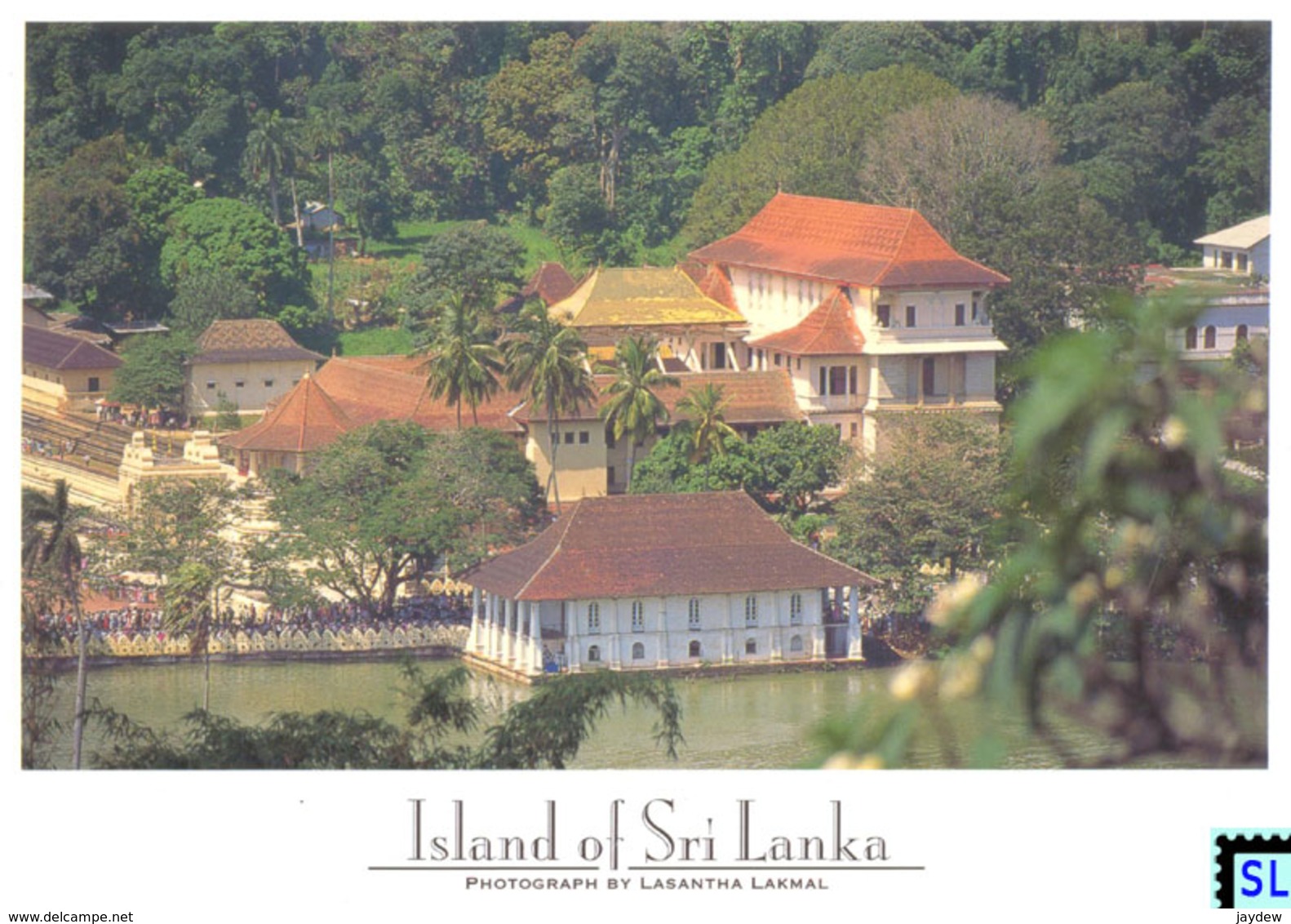 Sri Lanka Postcards, Kandy, UNESCO, Daladamaligawa, Postcrossing - Sri Lanka (Ceylon)