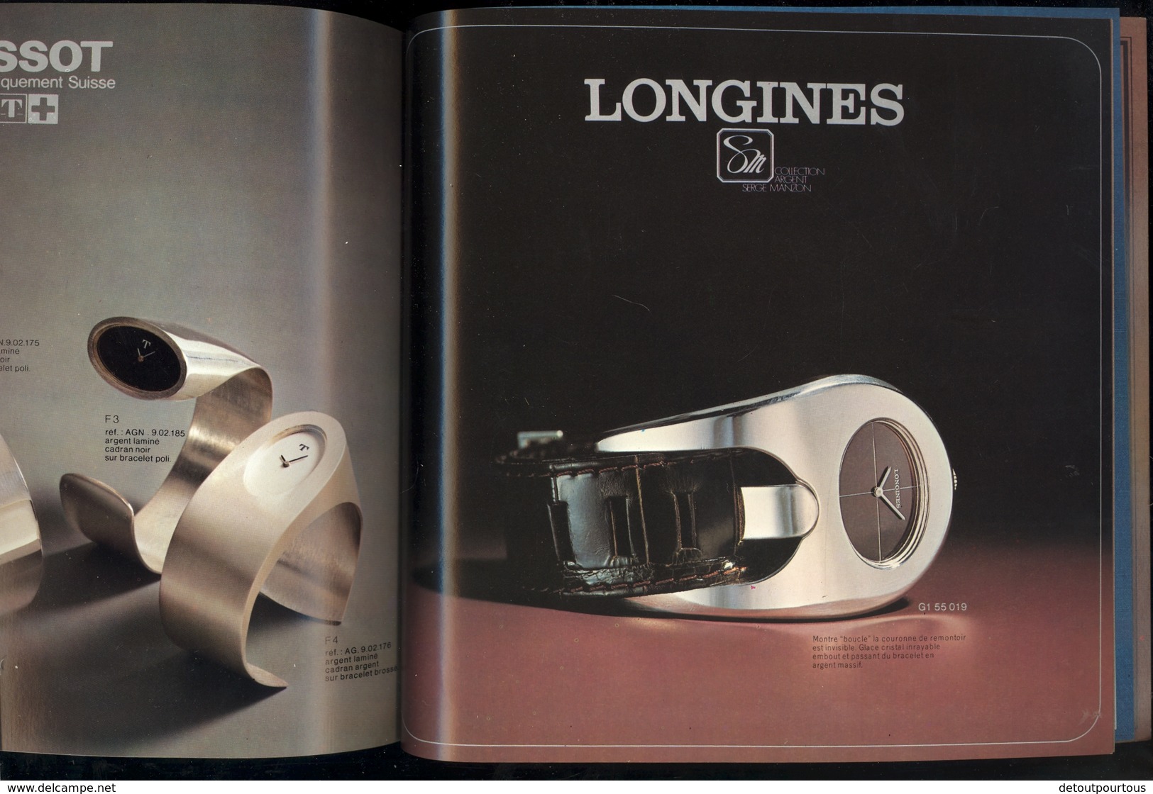 Catalogue Joaillier GAUTHERON DIJON Watches Montres JOPEL LIP LONGINES SEIKO JAEGER OMEGA ZENITH TISSOT 1973 - 1950 - ...