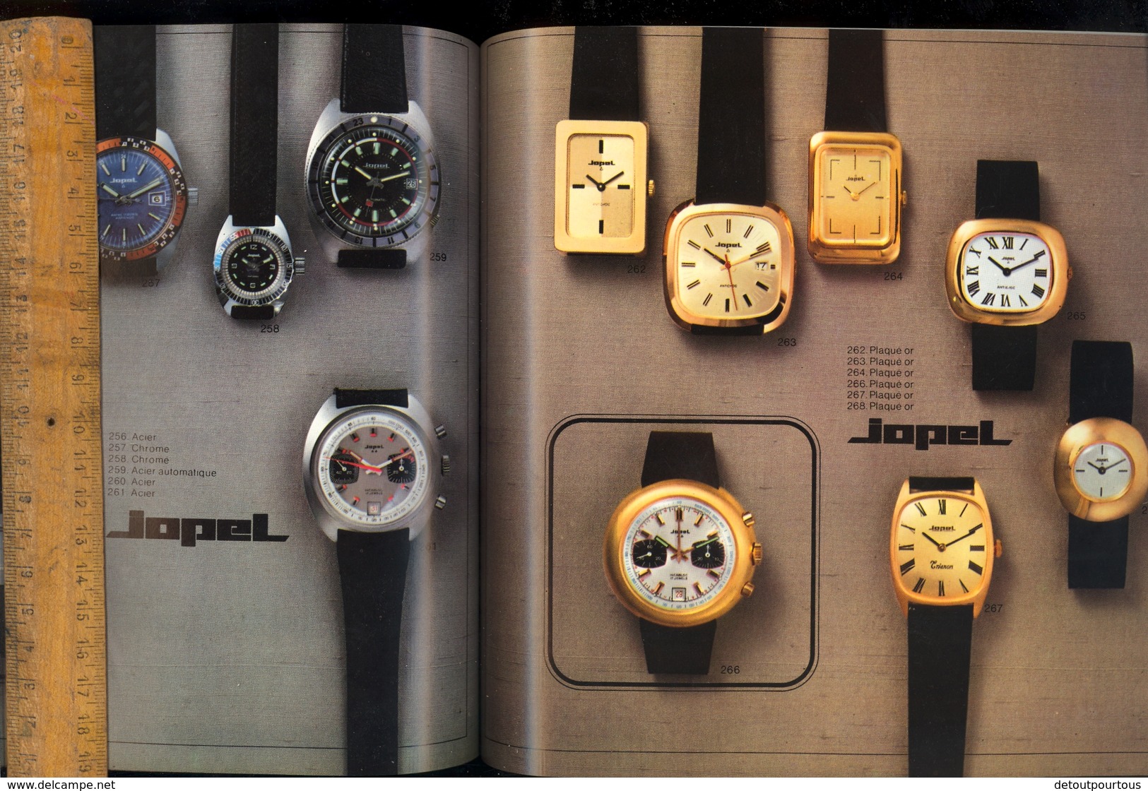 Catalogue Joaillier GAUTHERON DIJON Watches Montres JOPEL LIP LONGINES SEIKO JAEGER OMEGA ZENITH TISSOT 1973 - 1950 - ...