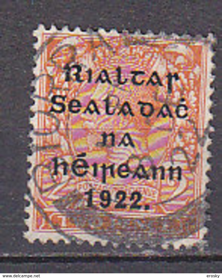 Q0125 - IRLANDE IRELAND Yv N°23 LARGE OVERPRINT - Oblitérés