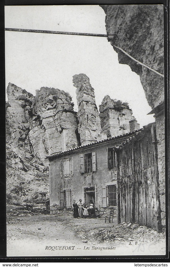 CPA 12 - Roquefort, Les Baragnaudes - AP - Roquefort