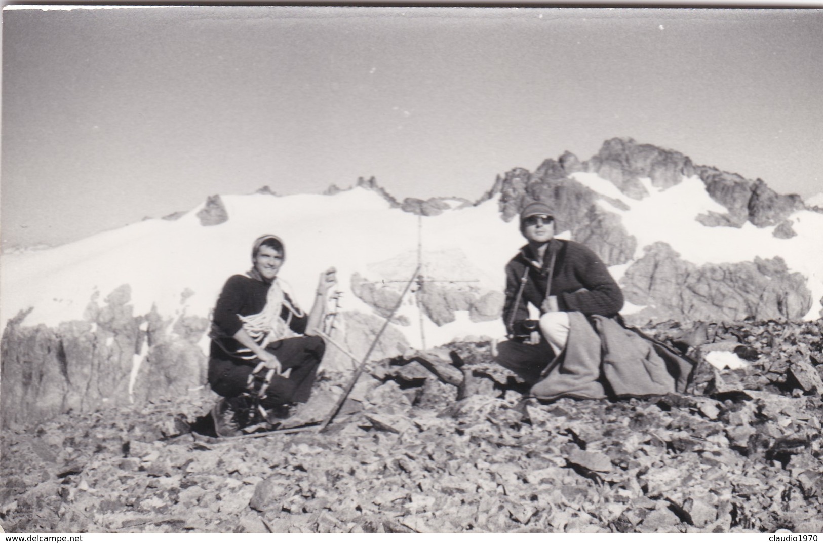 FOTOGRAFIA - FOTO D' EPOCA - ARGENTINA  - ANDE CIMA SAN FRANCESCO  - ANNO. 1968 - Argentina