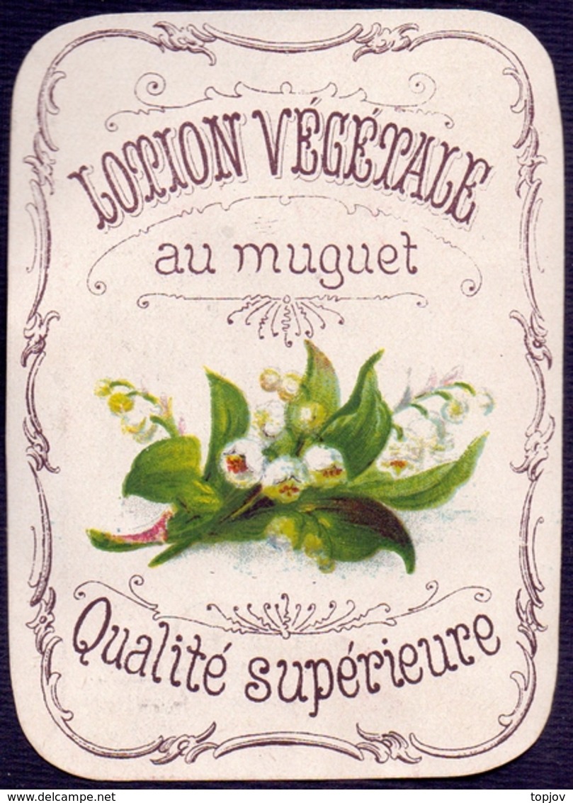 PRINT From J. STERN BERLIN - LOTION  VEGETALE  MUGUET-  Cc 1910/5 - Orsi Profumati