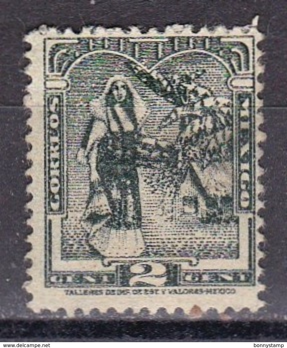 Messico, 1934 - 2c Tehuana Indian - Nr.730 Usato° - Messico