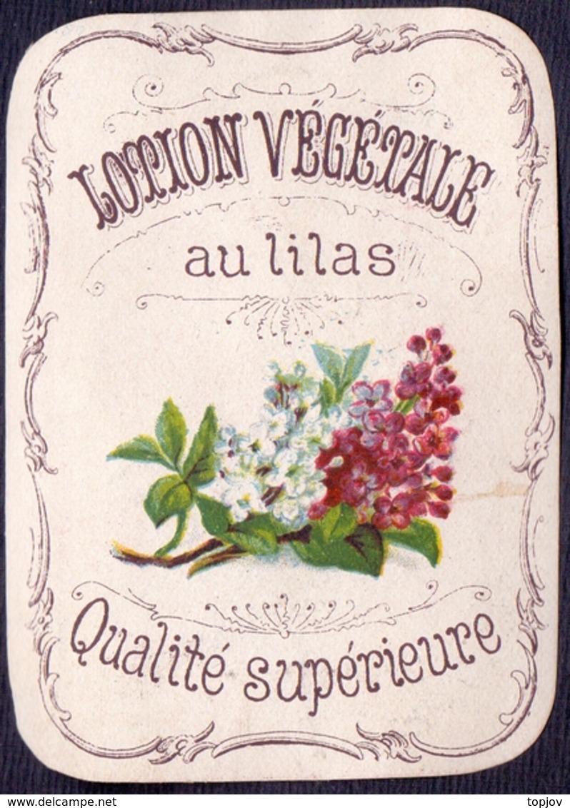 PRINT From J. STERN BERLIN - LOTION  VEGETALE  LILAS-  Cc 1910/5 - Duftbären