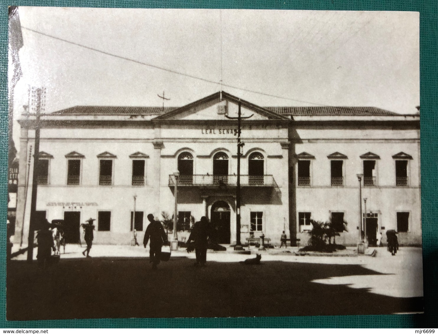 1980-10 FOLDED POST CARD WITH OLD TIME MACAU VIEWS, PRINTED BY GABINETE DE COMUNICAÇÃO SOCIAL, GOVERNMENT DEPARTMENT