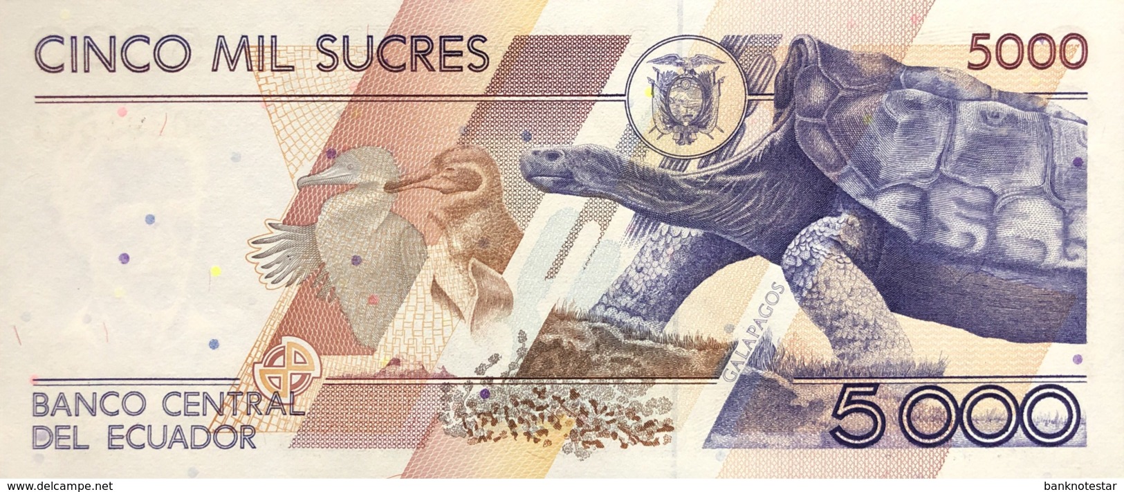 Ecuador 5.000 Sucres, P-128c (26.3.1999) - UNC - Ecuador