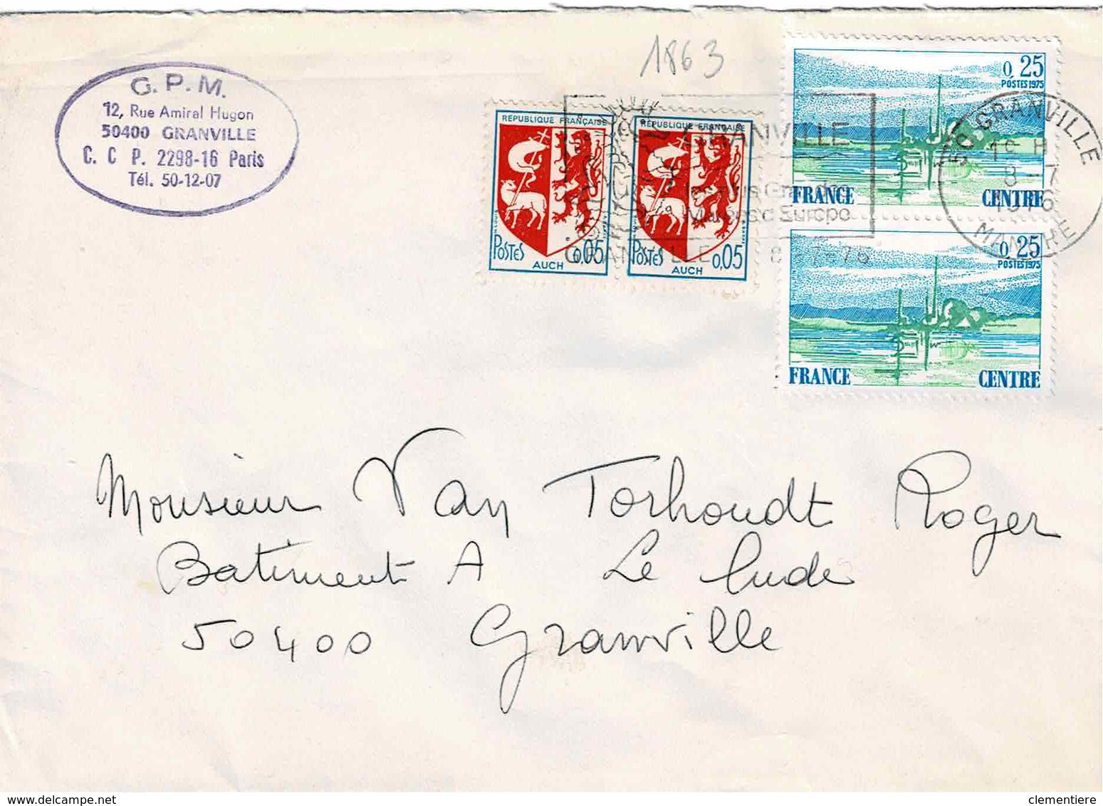 TP N° 1863 Et 1468 En Paires Surenveloppe De Granville - 1961-....