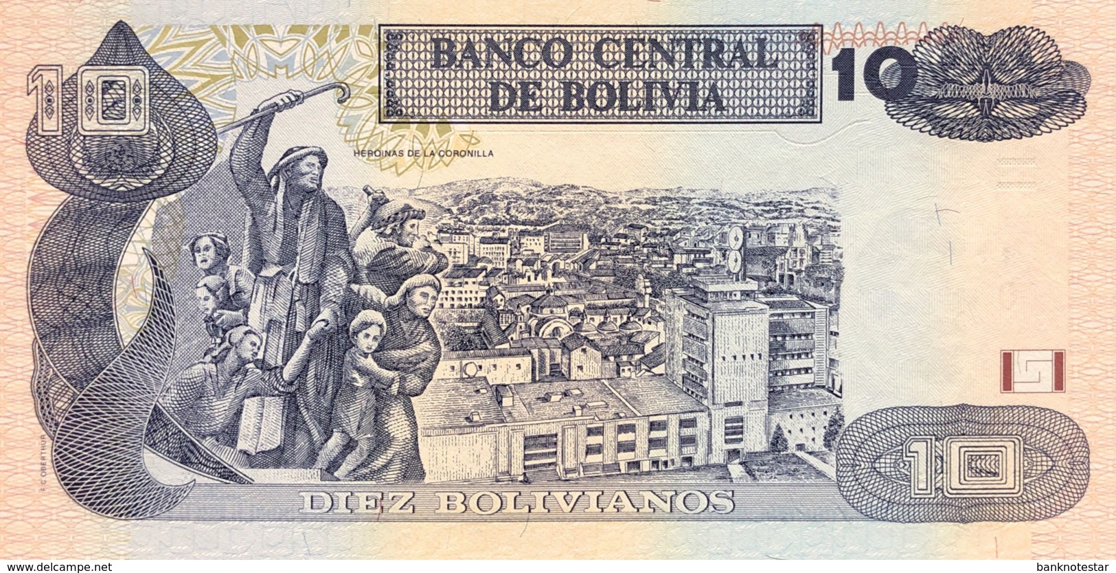 Bolivia 10 Bolivianos, P-228 (2005) - UNC - Bolivien