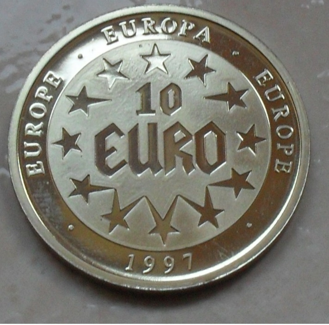 1997 - Europe – Europa – Médaille - Medal - 10 EURO - Non Classés