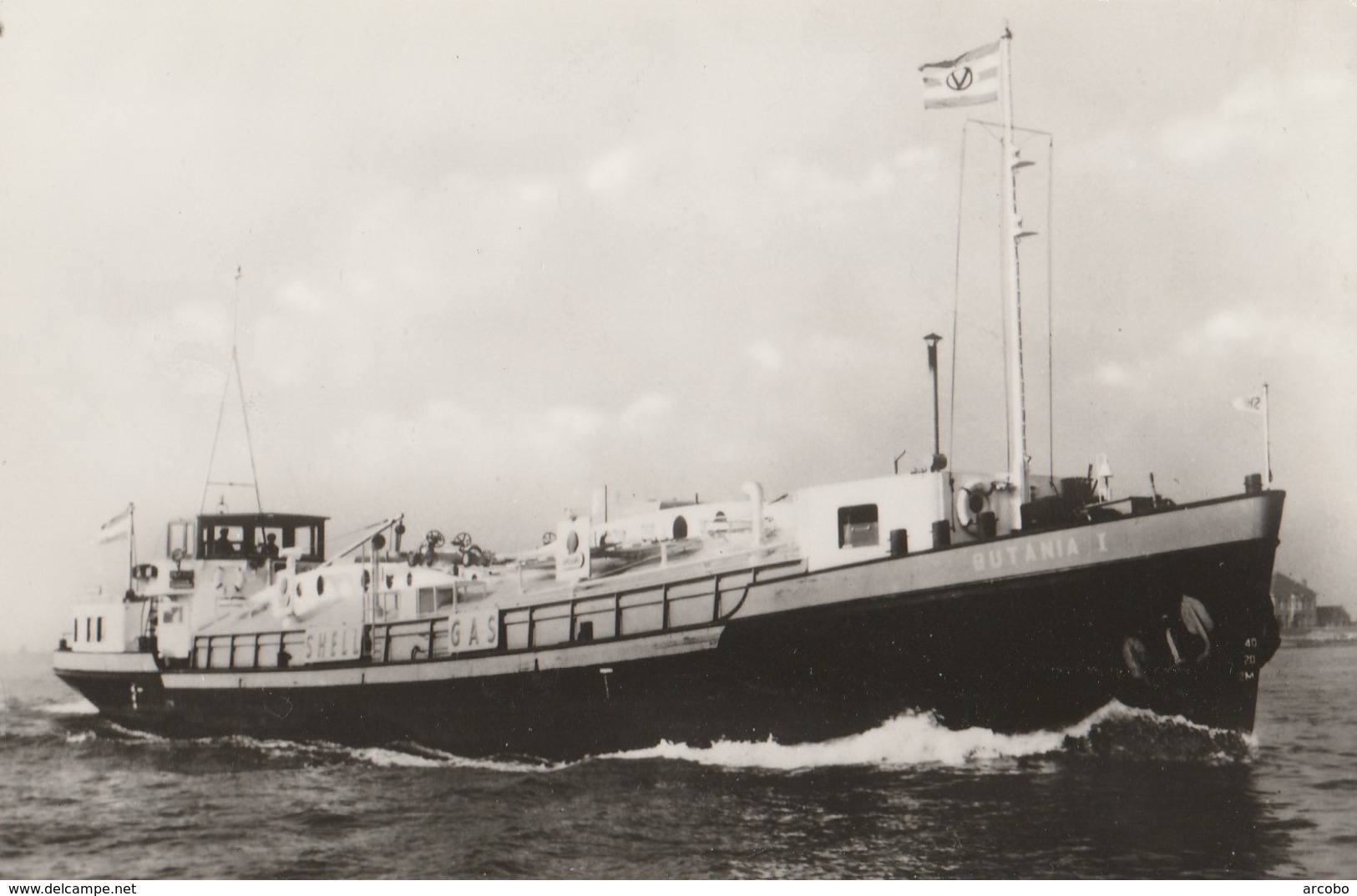 Motortankschip BUTANIA 1951, Phs Van Ommeren NV Rotterdam - Petroliere