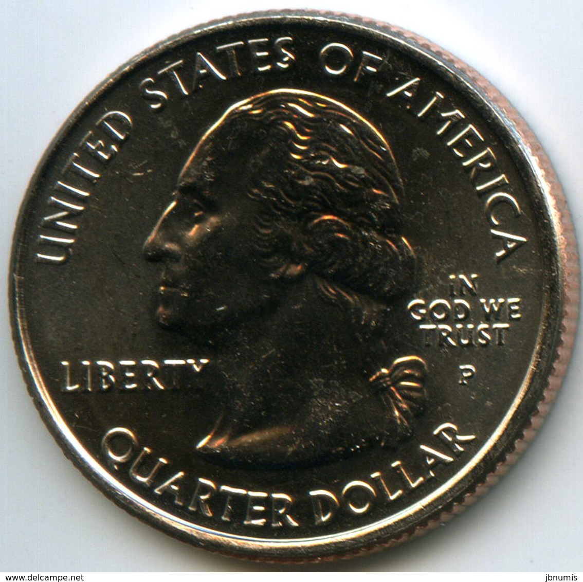 Etats-Unis USA 25 Cents Quarter 2005 P California UNC KM 370 - 1999-2009: State Quarters