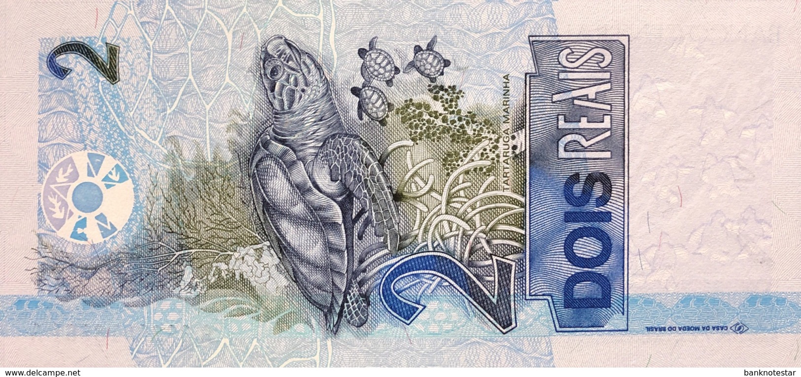 Brazil 2 Reais, P-249b (2001) - UNC - Sign. 40 - Brasilien