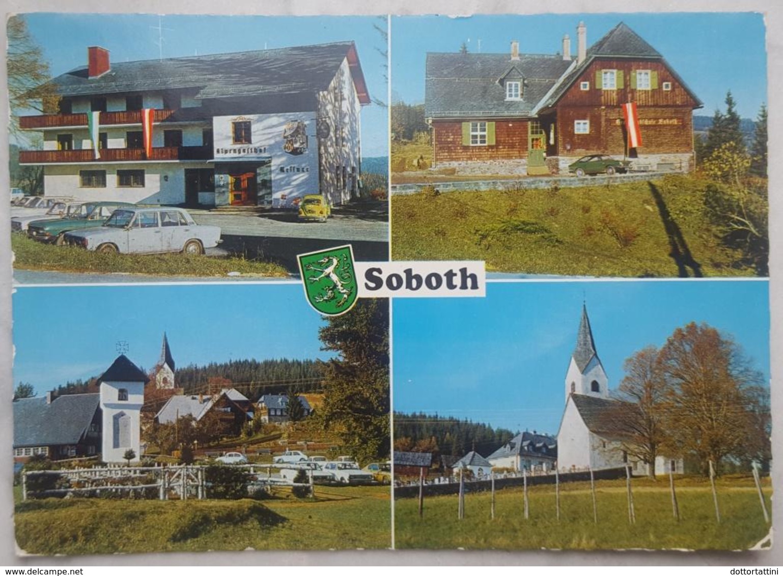 Soboth, Steiermark - Österreich - Gasthof Deutsches Grenzald, Koralpe Hohenstrasse  -   Vg - Eibiswald