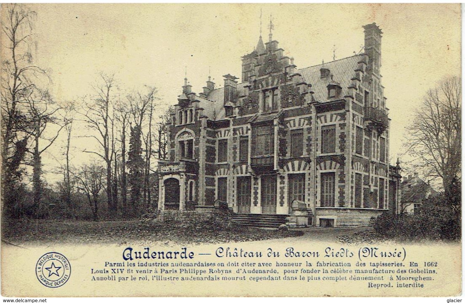 AUDENARDE - Château Du Baron Lieds - Oudenaarde