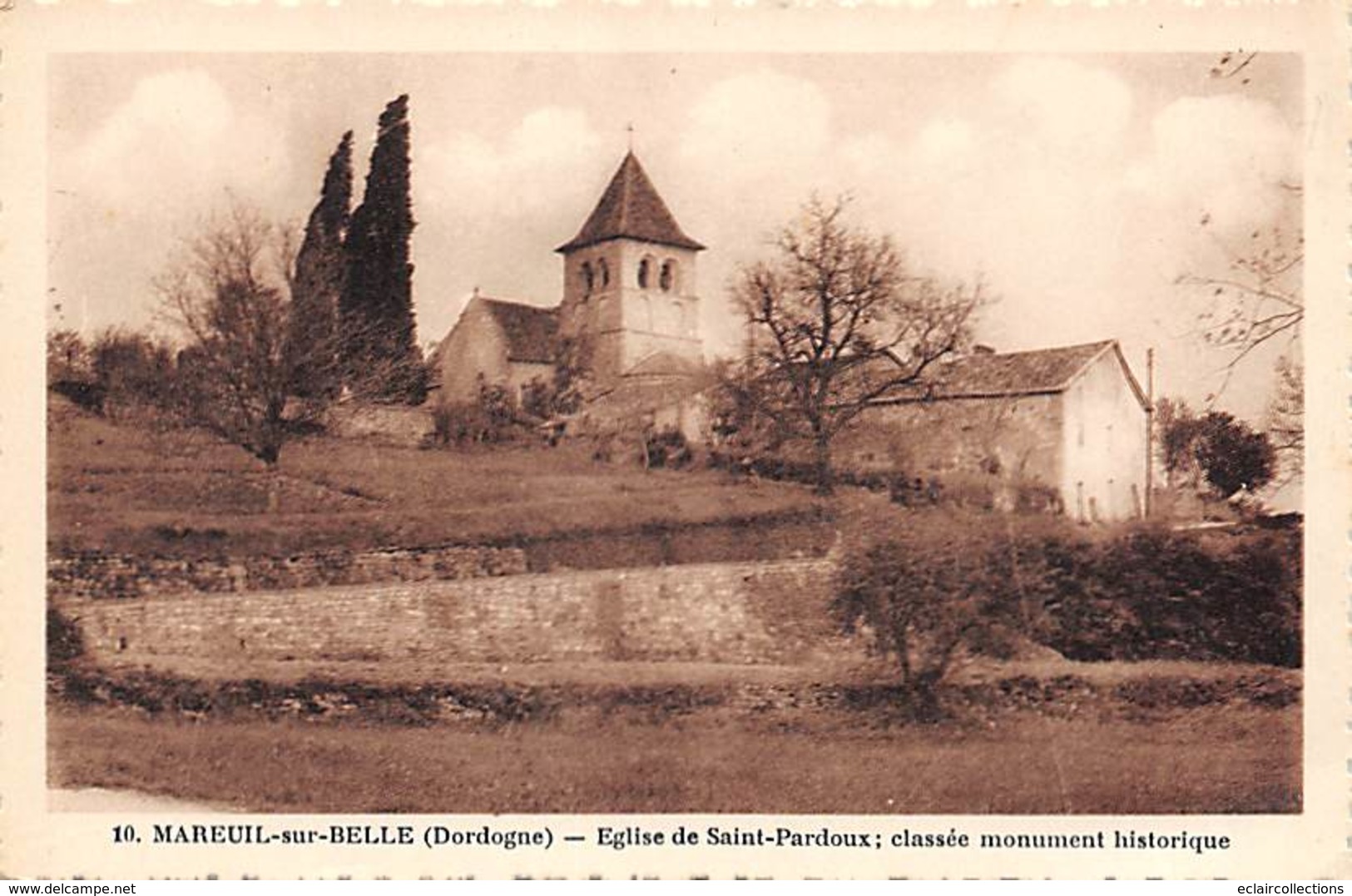 Mareuil Sur Belle     24     Eglise De St Pardoux    (voir Scan) - Other & Unclassified