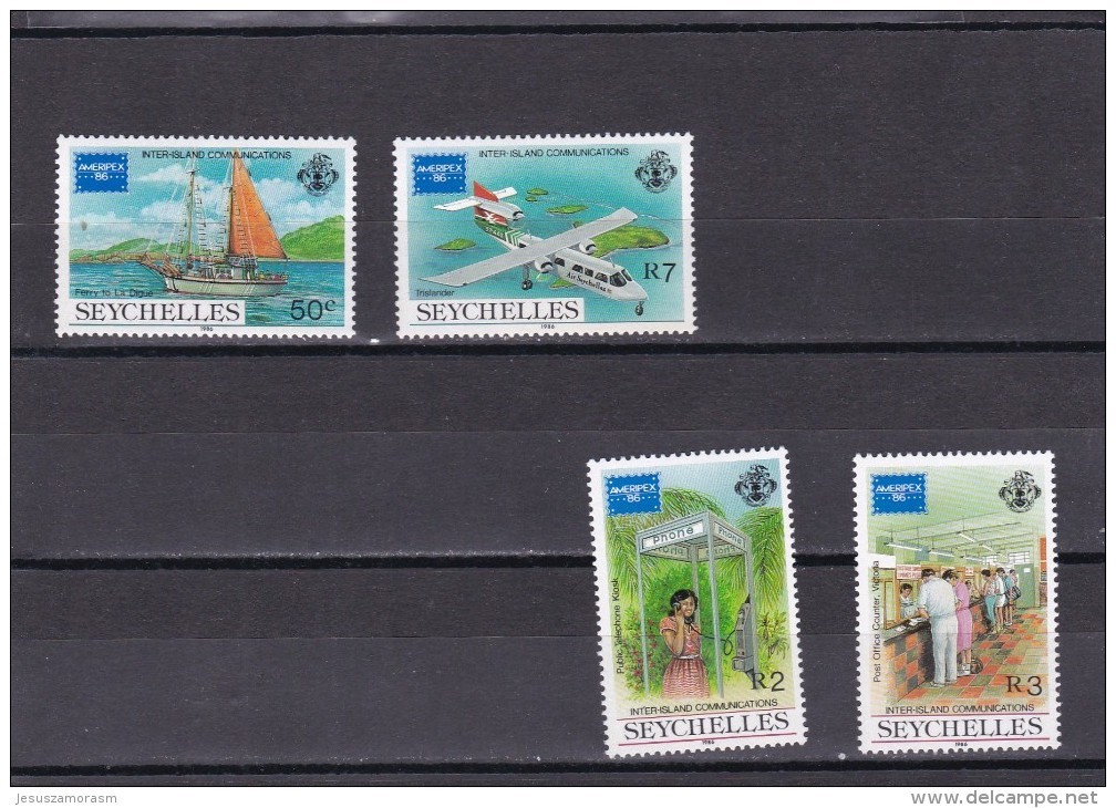 Seychelles Nº 606 Al 609 - Seychelles (1976-...)
