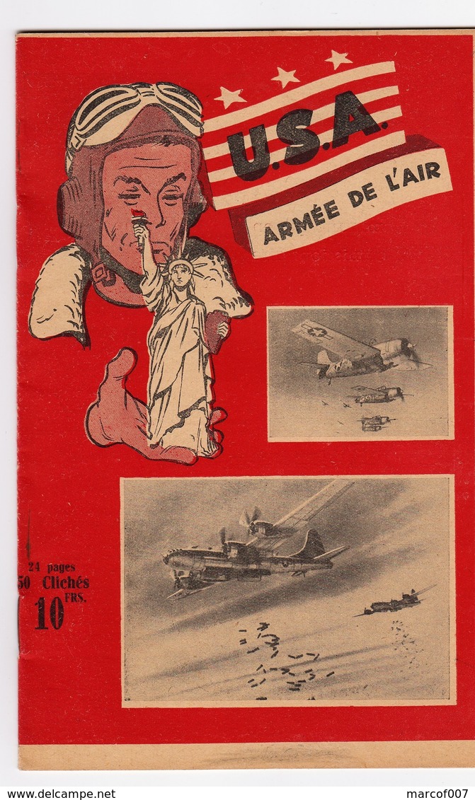 AVIATION - USA - ARMEE DE L AIR - REVUE 23 PAGES - 14 X 22 CM  - TB ETAT - 1946 - Français