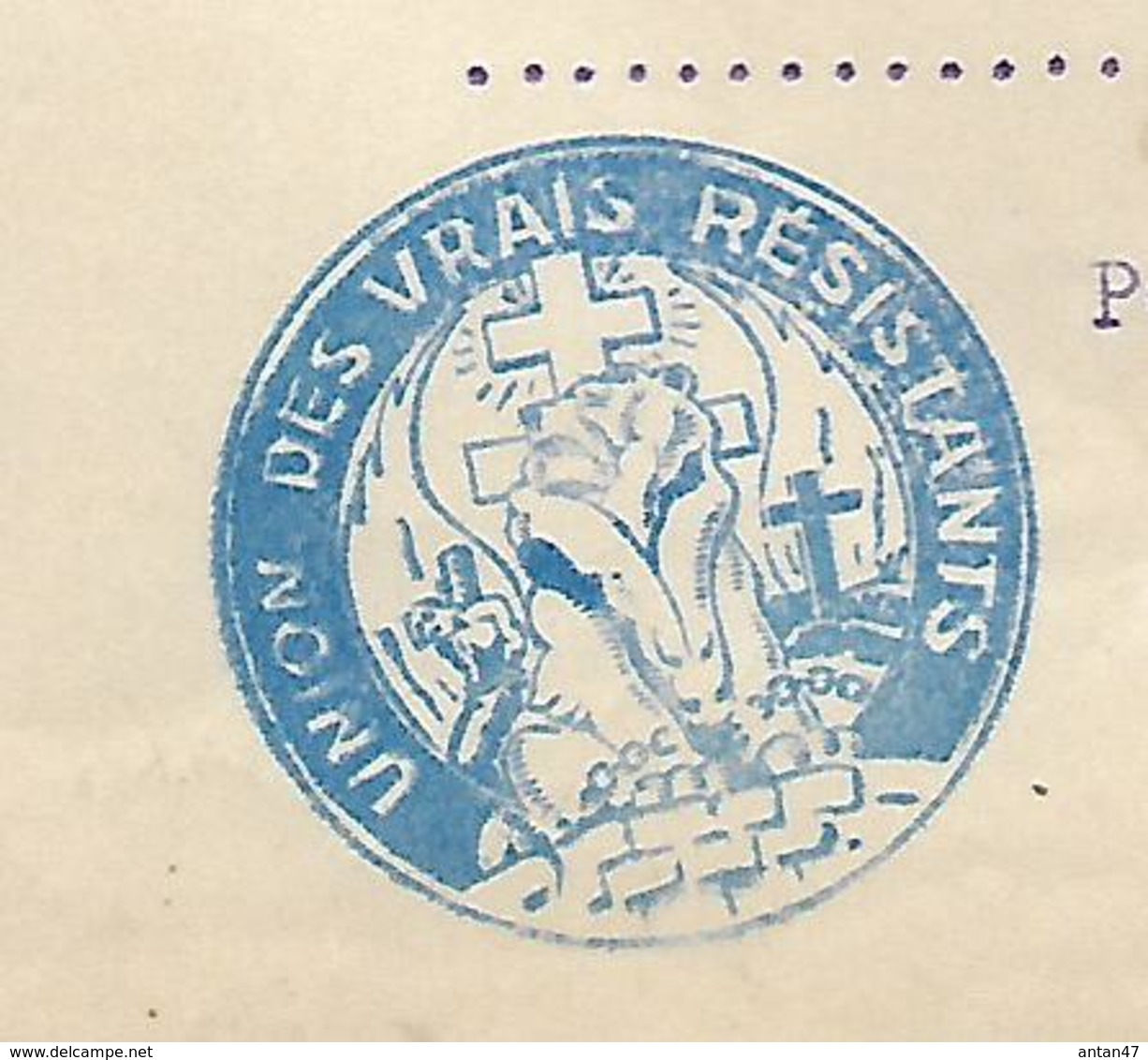 Lettre 1946 / 90 BELFORT / Union Des Vrais Résistants / Séance Du Comité / Extrait De Procès Verbal - Documents