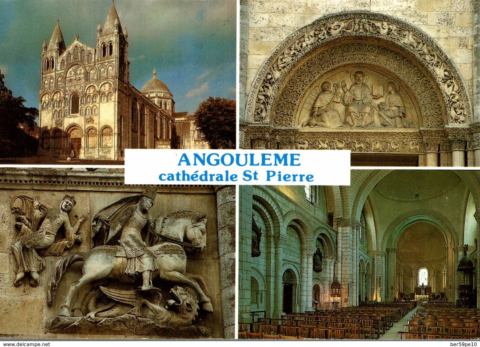 16 ANGOULEME  LA CATHEDRALE SAINT-PIERRE  MULTI-VUES - Angouleme