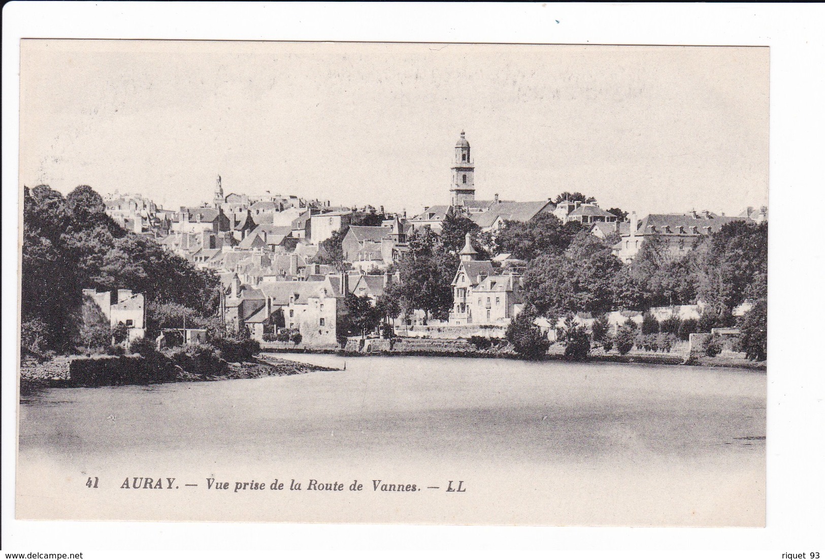 41 - AURAY - Vue Prise De La Route De Vannes - Auray