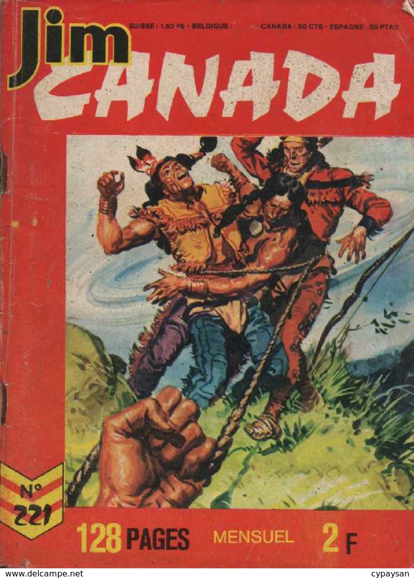 JIM CANADA N° 221  BE IMPERIA   10-1976 - Kleine Formaat