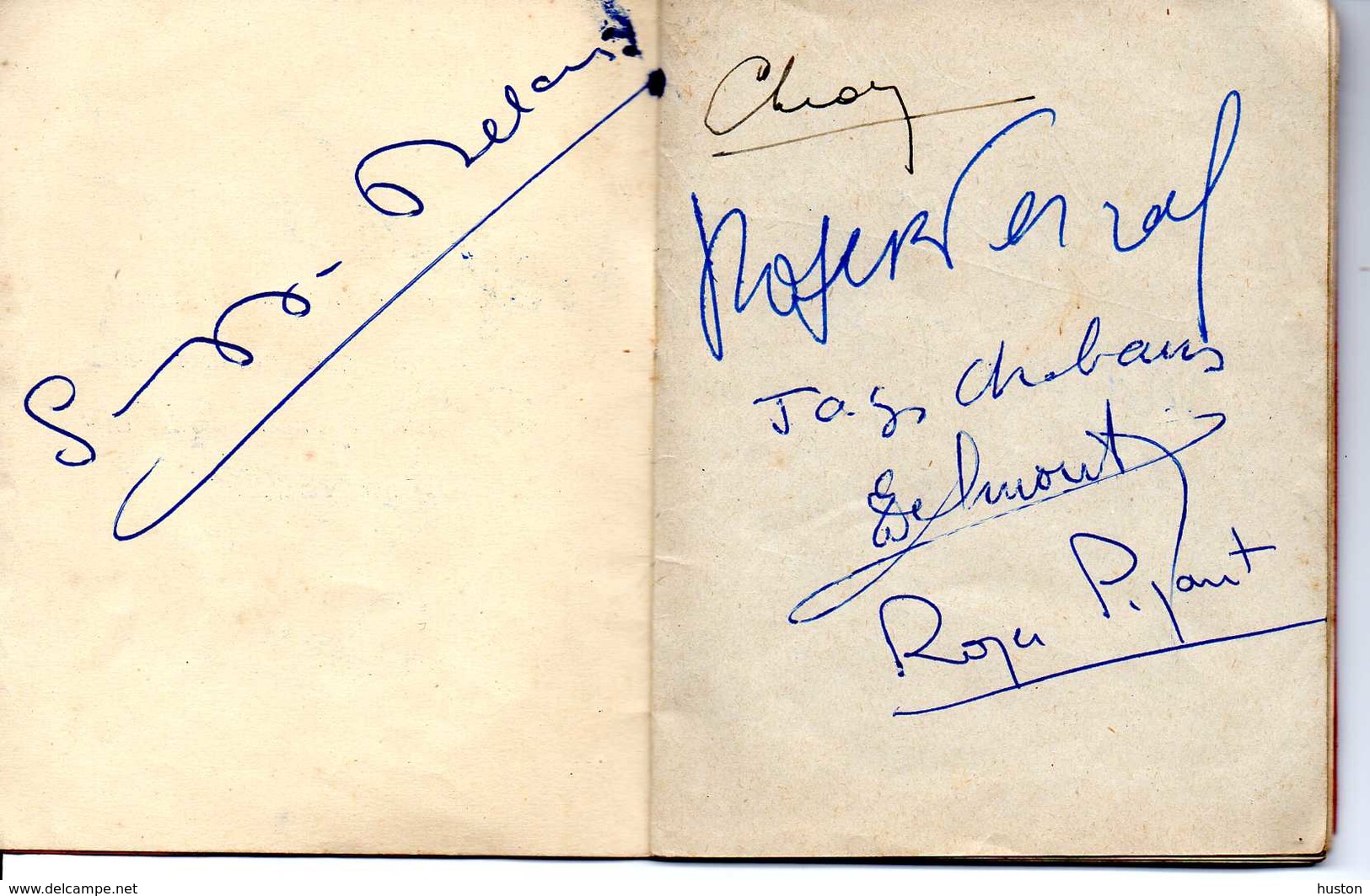 1949 - Carnet Autographes Aux Anciens 2e DB - Autres & Non Classés