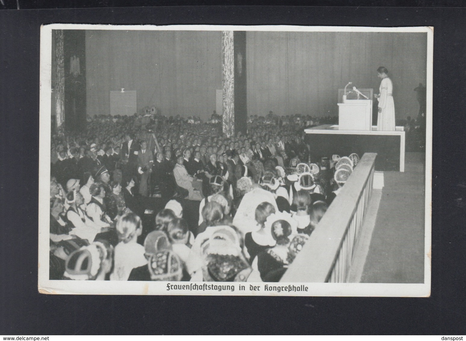 Dt. Reich Reichs-Parteitag Nürnberg 1935 Frauenschaftstagung In Der Kongresshalle - Partis Politiques & élections