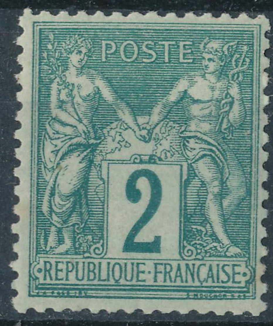 N°74 NEUF * - 1876-1898 Sage (Type II)