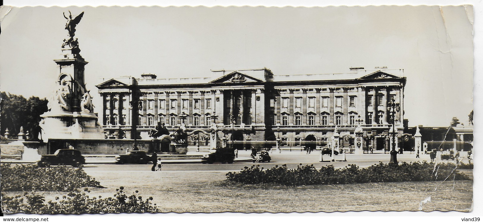 Angleterre : London : Buckingham Palace - Carte Panoramique Panorama Cards - Buckingham Palace