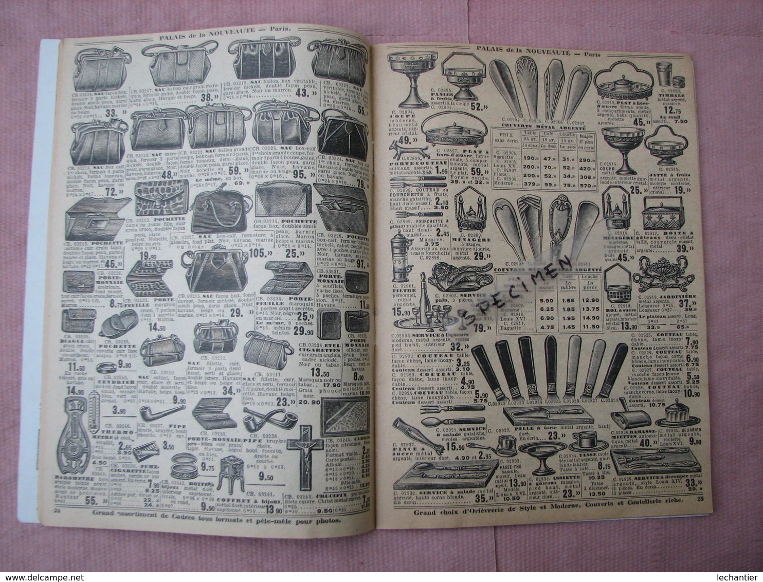 PALAIS De La NOUVEAUTE  2 Catalogues 1929  Mode, Cadeaux, Chapeaux, Equipement,jouets, Etc..  TBE - 1900-1940